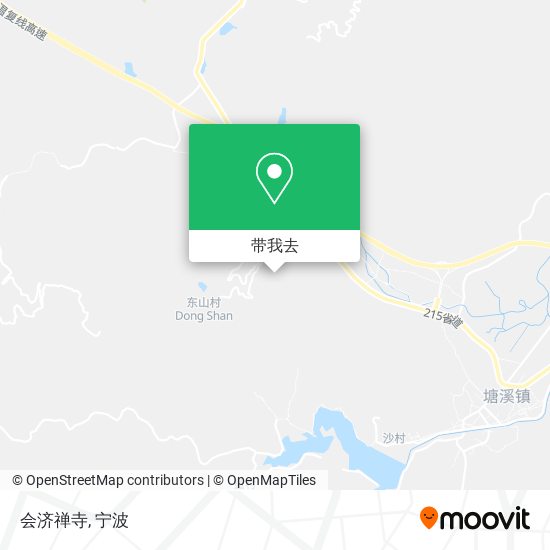 会济禅寺地图