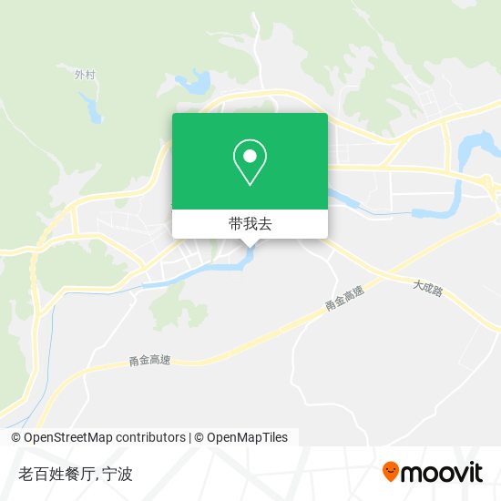 老百姓餐厅地图