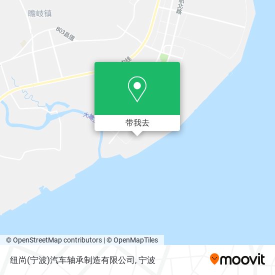 纽尚(宁波)汽车轴承制造有限公司地图