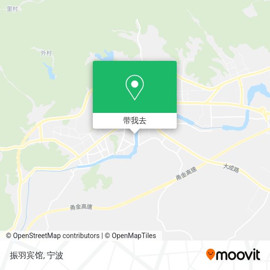 振羽宾馆地图