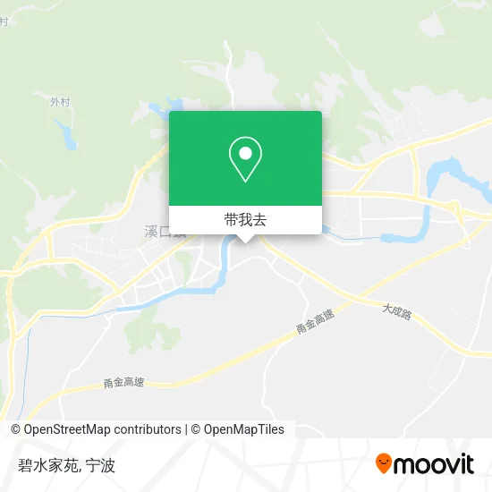 碧水家苑地图