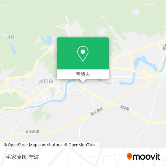 毛家冷饮地图