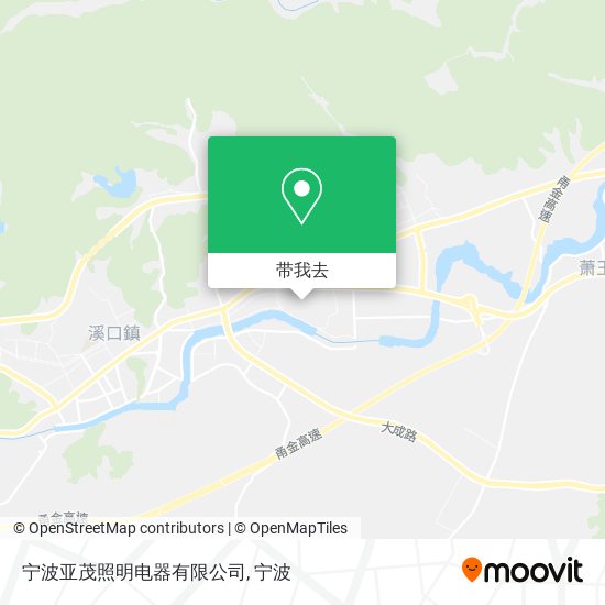 宁波亚茂照明电器有限公司地图