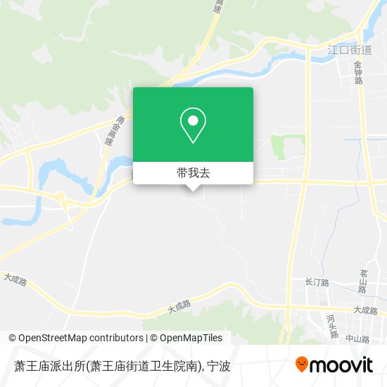 萧王庙派出所(萧王庙街道卫生院南)地图