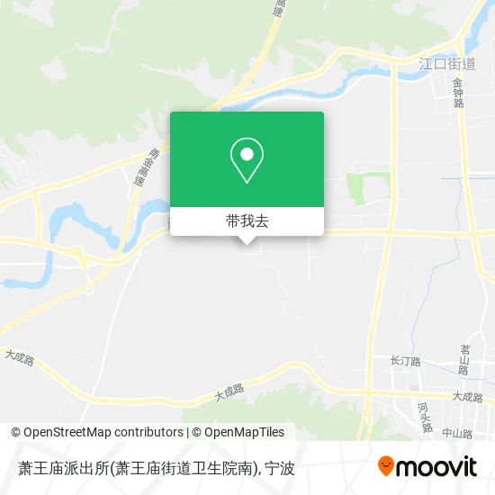 萧王庙派出所(萧王庙街道卫生院南)地图