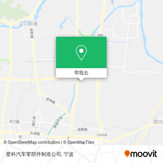 爱科汽车零部件制造公司地图