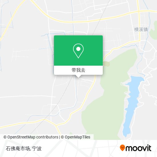 石佛庵市场地图