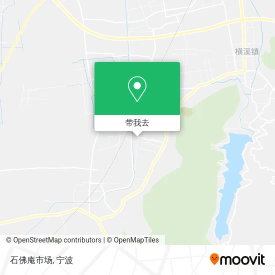 石佛庵市场地图