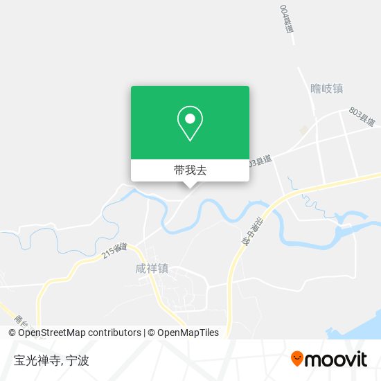 宝光禅寺地图