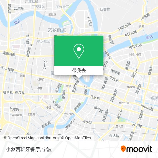 小象西班牙餐厅地图