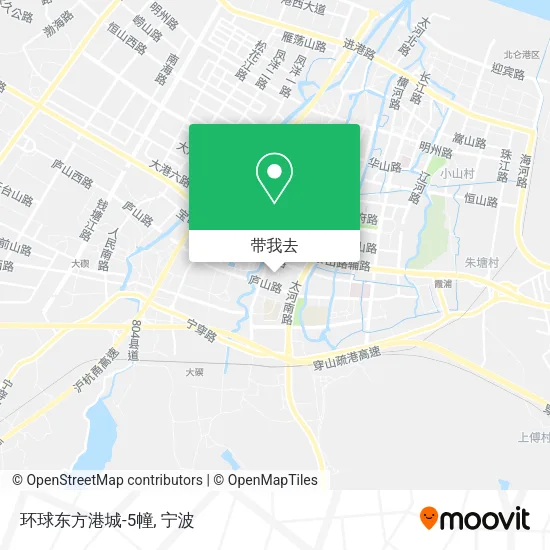 环球东方港城-5幢地图