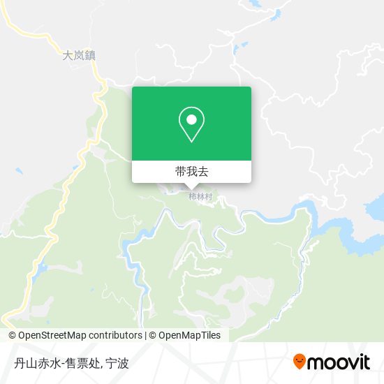 丹山赤水-售票处地图