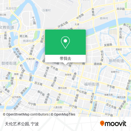 天伦艺术公园地图