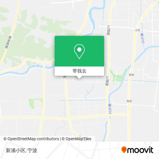 新浦小区地图