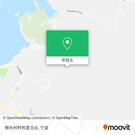 横街村村民委员会地图