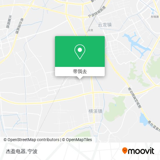 杰盈电器地图