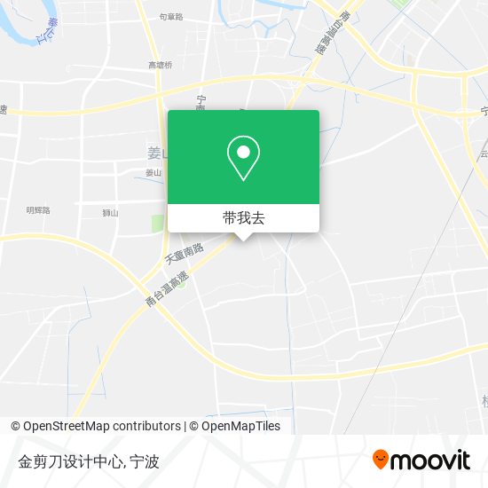 金剪刀设计中心地图