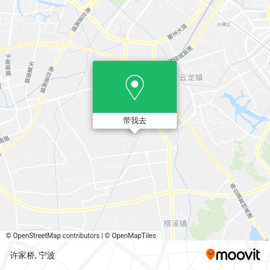 许家桥地图