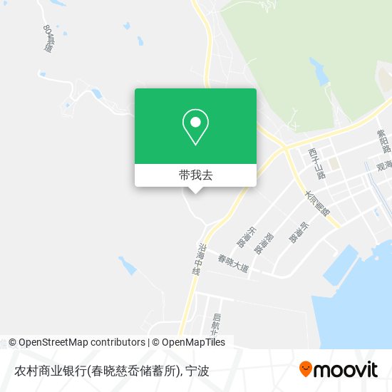 农村商业银行(春晓慈岙储蓄所)地图