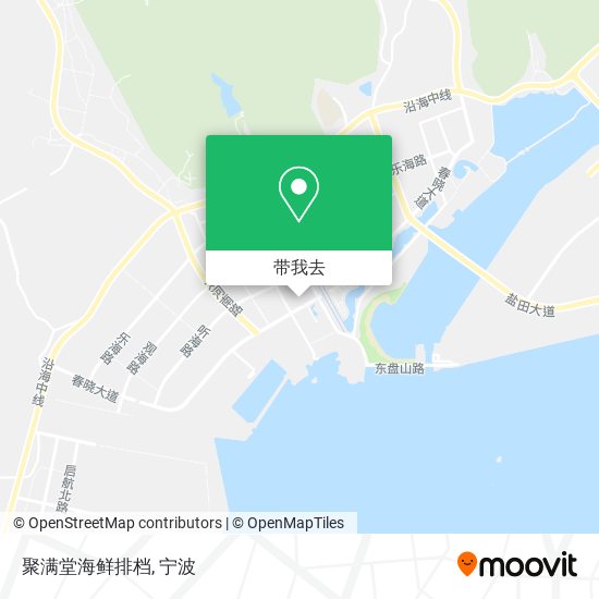 聚满堂海鲜排档地图