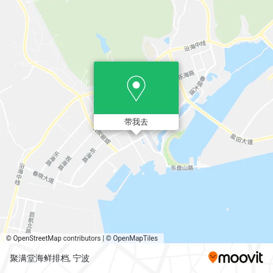 聚满堂海鲜排档地图