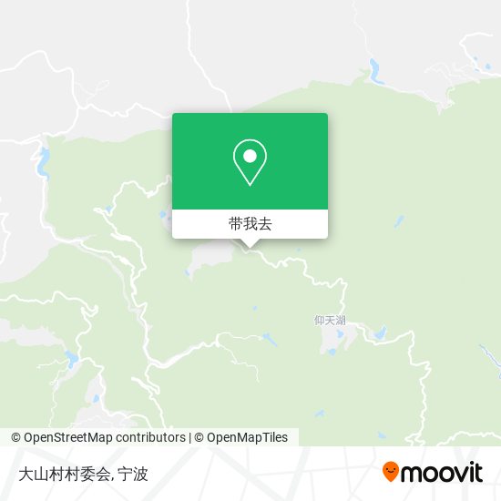 大山村村委会地图