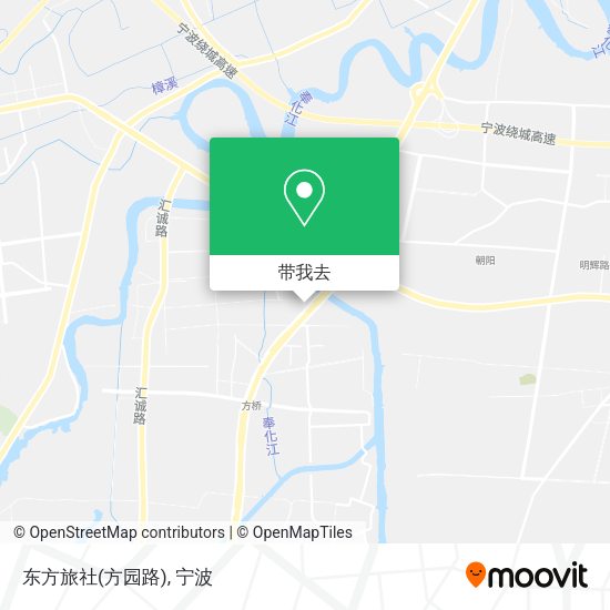 东方旅社(方园路)地图