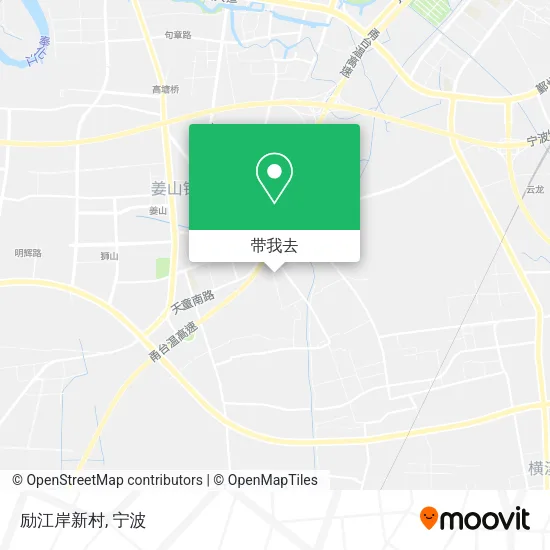 励江岸新村地图