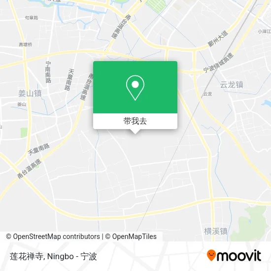 莲花禅寺地图