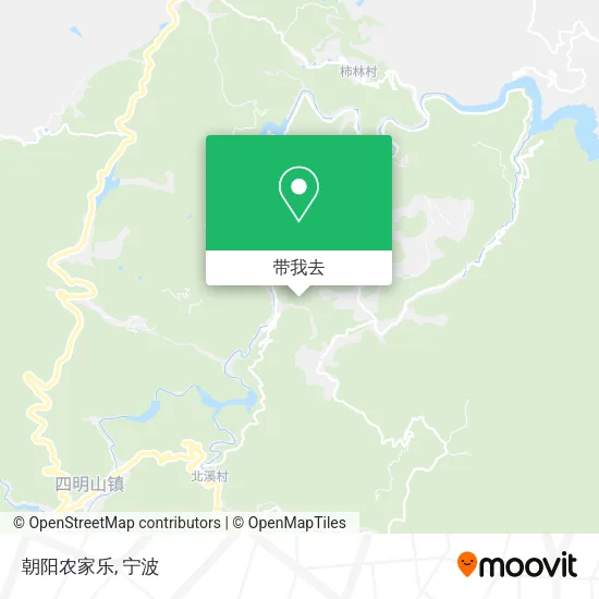朝阳农家乐地图