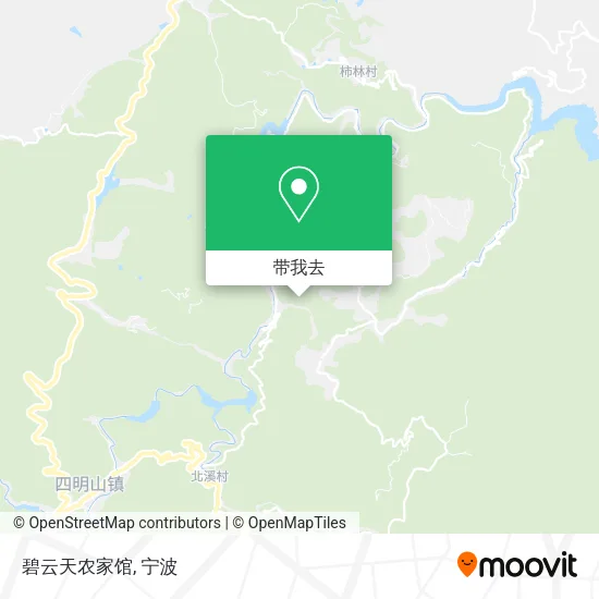 碧云天农家馆地图