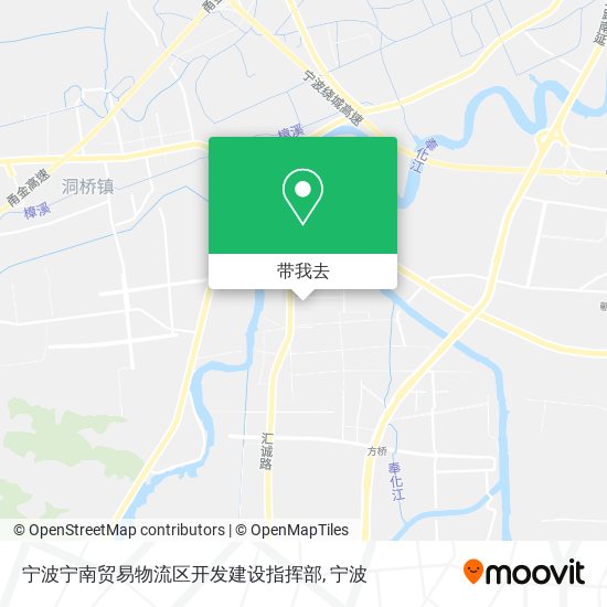 宁波宁南贸易物流区开发建设指挥部地图