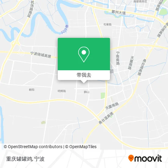 重庆罐罐鸡地图