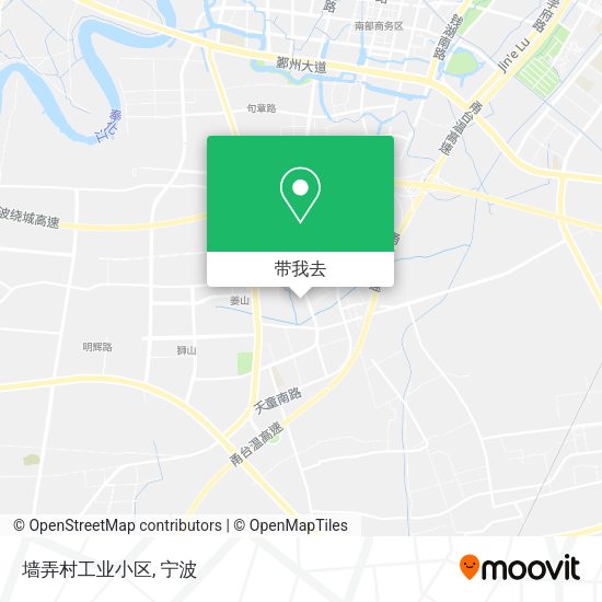 墙弄村工业小区地图