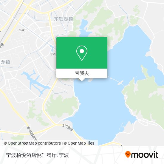 宁波柏悦酒店悦轩餐厅地图