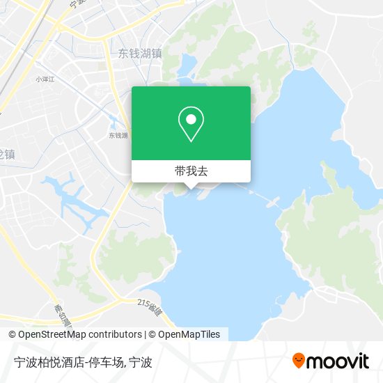 宁波柏悦酒店-停车场地图