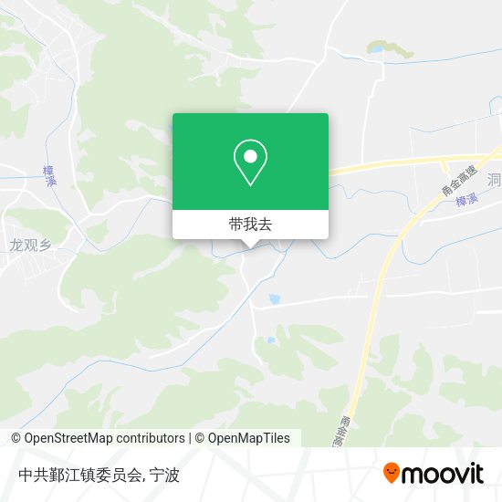 中共鄞江镇委员会地图