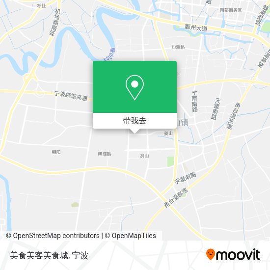 美食美客美食城地图