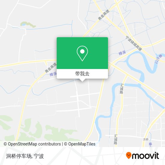 洞桥停车场地图