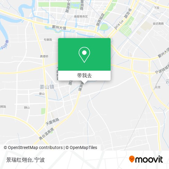景瑞红翎台地图