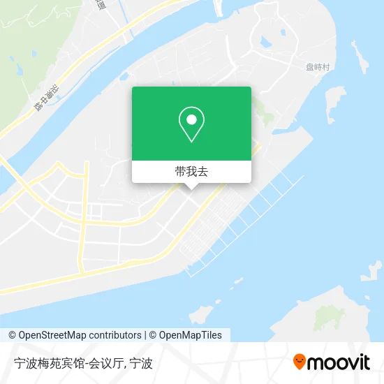 宁波梅苑宾馆-会议厅地图