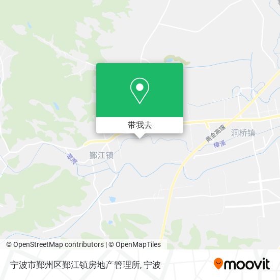 宁波市鄞州区鄞江镇房地产管理所地图