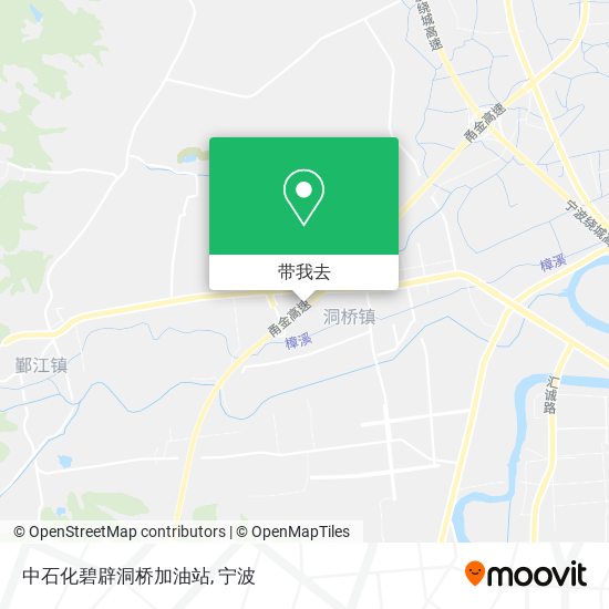中石化碧辟洞桥加油站地图