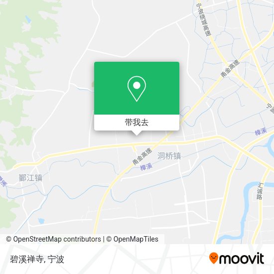 碧溪禅寺地图