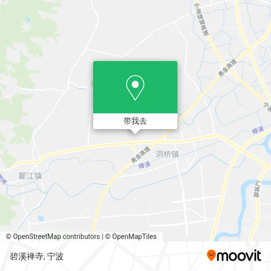 碧溪禅寺地图