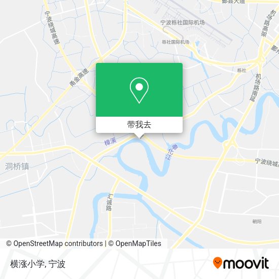 横涨小学地图