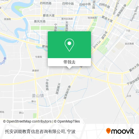 托安训能教育信息咨询有限公司地图