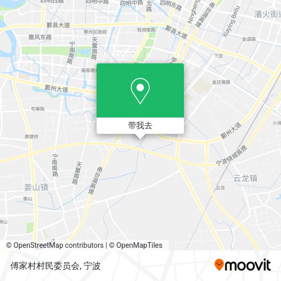 傅家村村民委员会地图