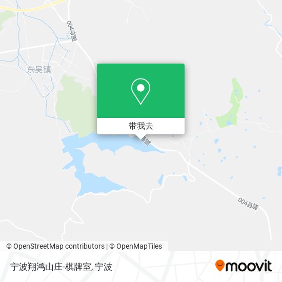 宁波翔鸿山庄-棋牌室地图