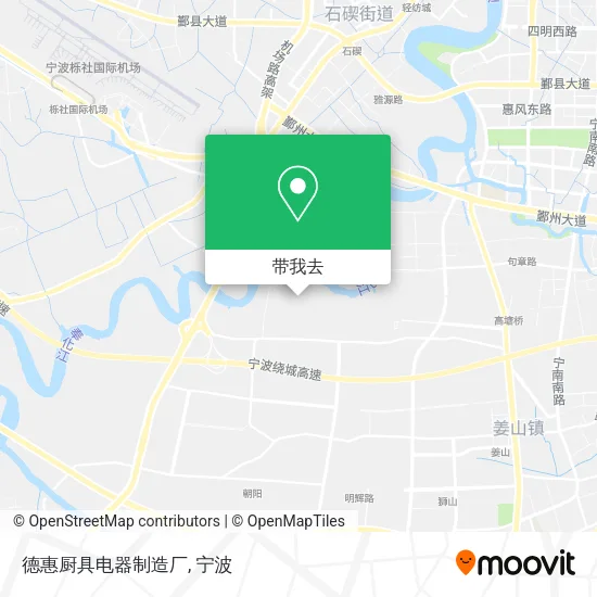 德惠厨具电器制造厂地图
